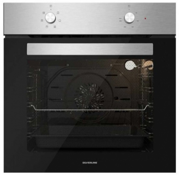 Silverline Siyah Ankastre Set CS5364B01 + BO6501X01 + 3373 Misto