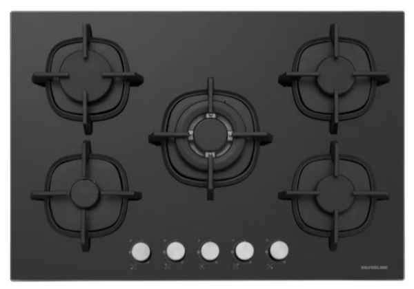 Silverline Siyah Ankastre Set CS5364B01 + BO6501X01 + 3373 Misto