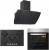 Silverline Siyah Ankastre Set CS5364B01 + BO6501X01 + 3373 Misto