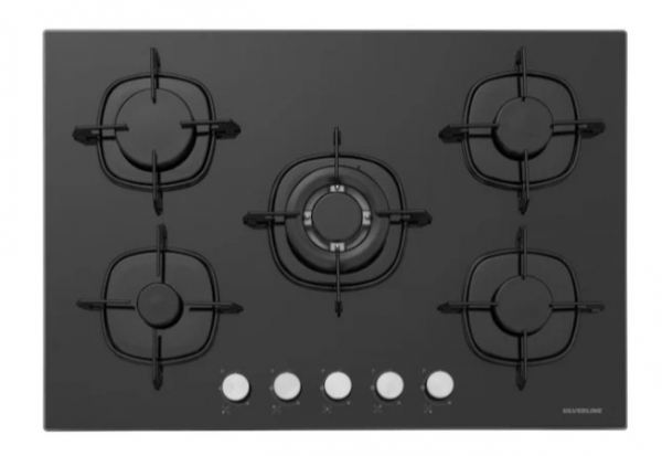 Silverline Siyah Ankastre Set CS5365B01 + BO6501X01 + 3373 Misto
