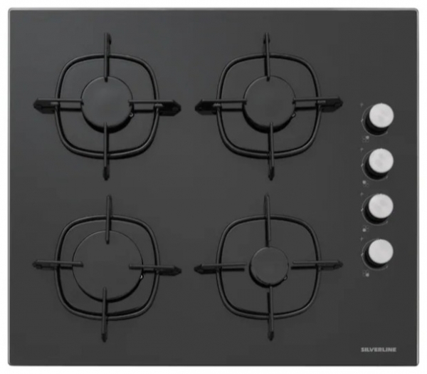 Silverline Siyah Ankastre Set CS5335B01 + BO6504B01 + 3373 Misto