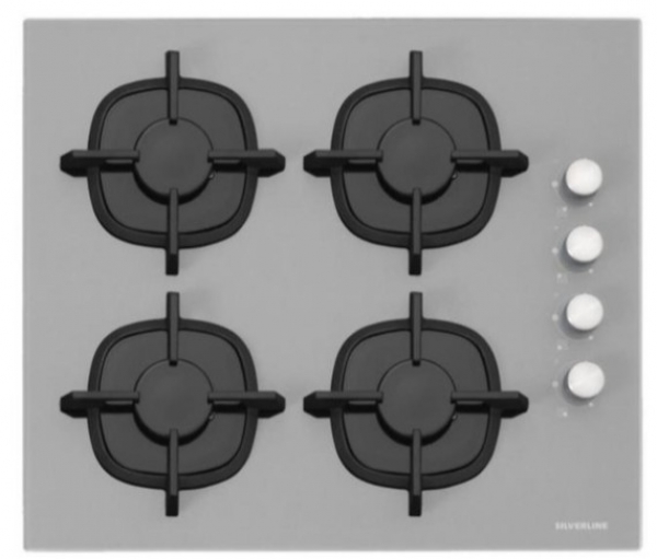 Silverline Gri Ankastre Set CS5343S01 + BO6502S02 + 3373 Misto