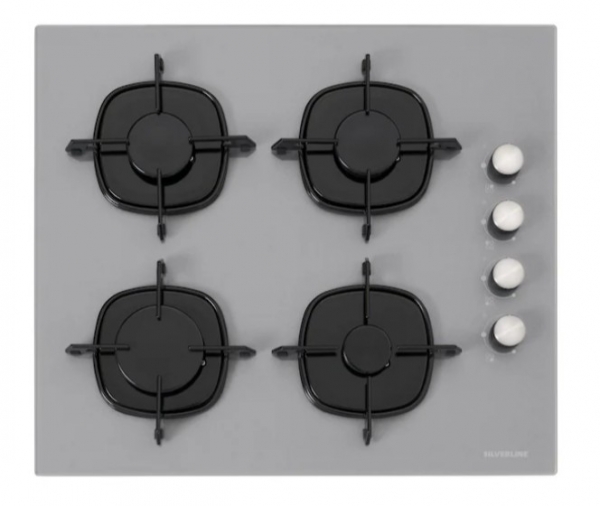 Silverline Gri Ankastre Set CS5364S01 + BO6504S01 + 3457 Soho 80