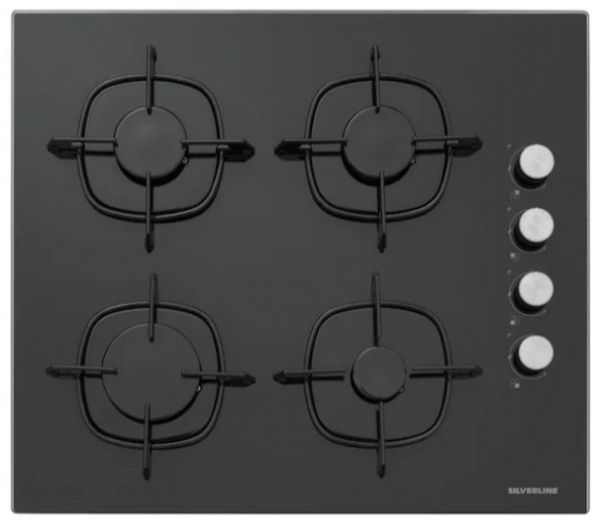 Silverline Siyah Ankastre Set CS5335B01 + BO6502B02 + 3373 Misto