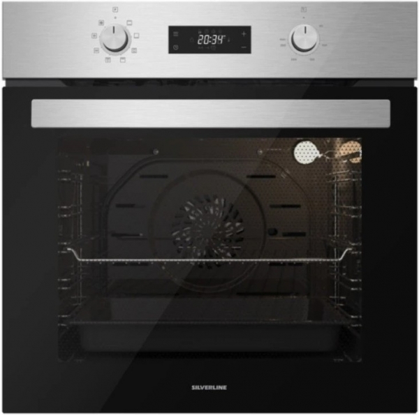 Silverline Siyah Ankastre Set CS5365B01 + BO6504X01 + 3373 Misto