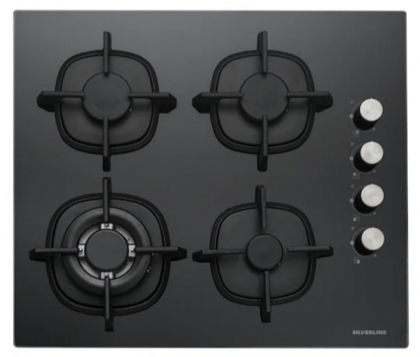 Silverline Siyah Ankastre Set CS5429B01 + BO6502B02 + 3457.6.110.02 Soho