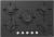 Silverline Siyah Ankastre Set CS5365B01 + BO6502B02 + 3457.6.110.02 Soho