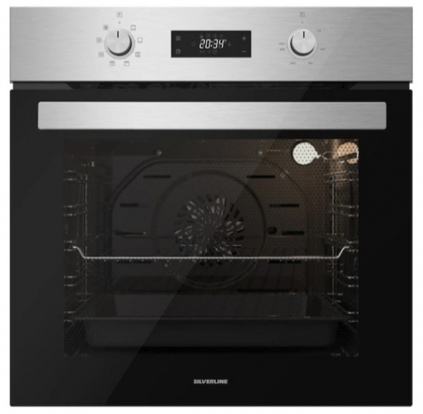 Silverline Siyah Ankastre Set CS5365B01 + BO6504X01 + 3457.6.110.02 Soho