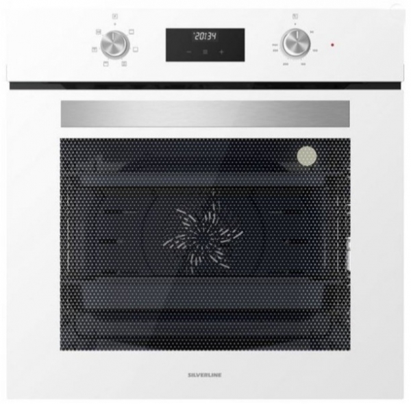 Silverline Beyaz Ankastre Set CS5364W01 + BO6502W02 + 3457 Soho 80
