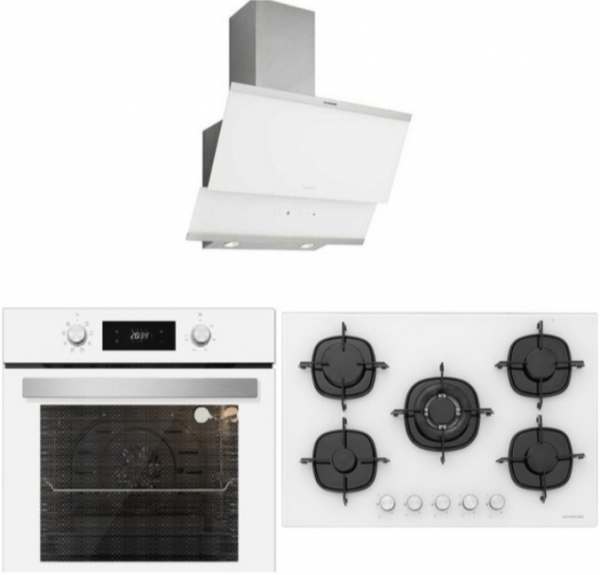 Silverline Beyaz Ankastre Set CS5365W01 + BO6504W01 + 3420 Classy