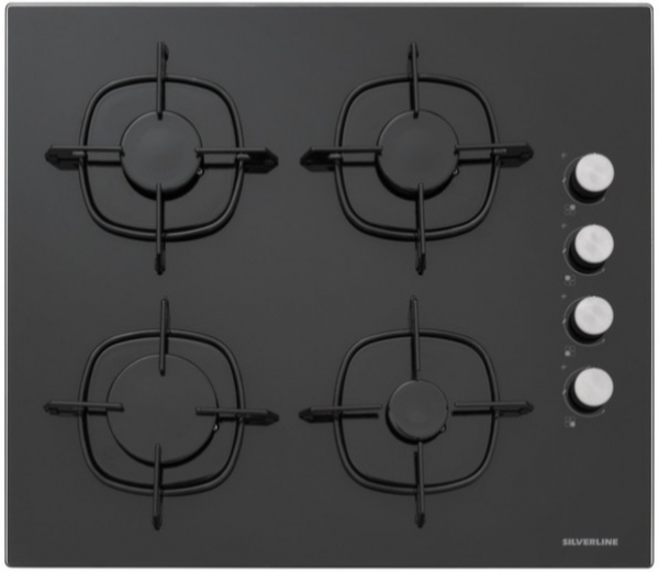 Silverline Siyah Ankastre Set CS5335B01 + BO6504B01 + 3457.6.110.02 Soho