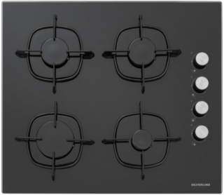 Silverline Siyah Ankastre Set CS5335B01 + BO6504B01 + 3457.6.110.02 Soho