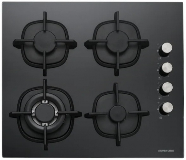 Silverline Siyah Ankastre Set CS5429B01 + BO6504B01 + 3457.6.110.02 Soho