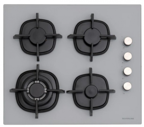 Silverline Gri Ankastre Set CS5429S01 + BO6504S01 + 3457 Soho 60