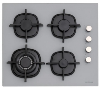 Silverline Gri Ankastre Set CS5429S01 + BO6504S01 + 3457 Soho 60