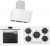 Silverline Beyaz Ankastre Set CS5365W01 + BO6502W02 + 3457 Soho