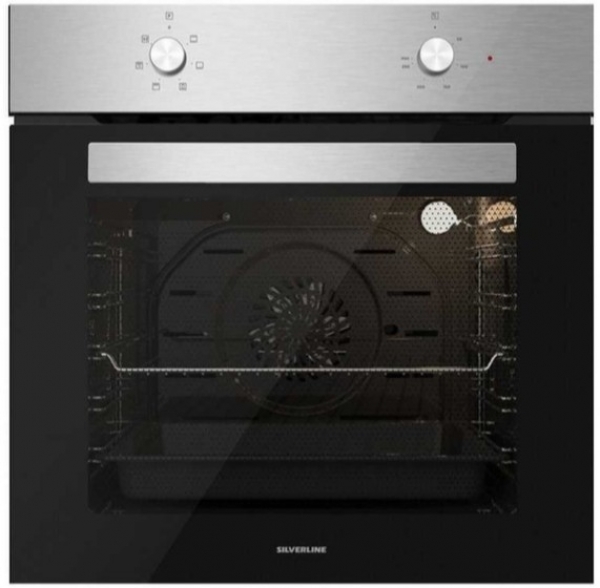 Silverline Siyah Ankastre Set CS5364B01 + BO6501X01 + 3457.6.110.02 Soho