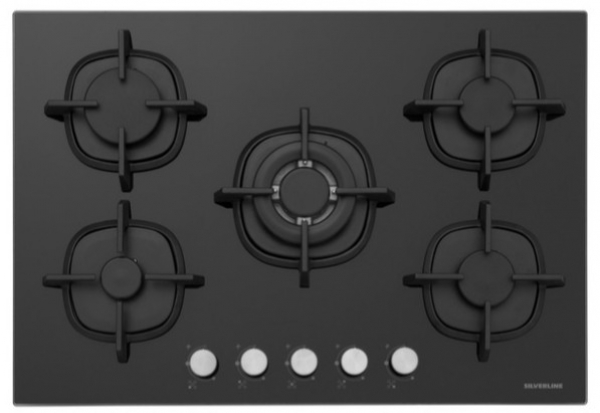 Silverline Siyah Ankastre Set CS5364B01 + BO6501X01 + 3457.6.110.02 Soho