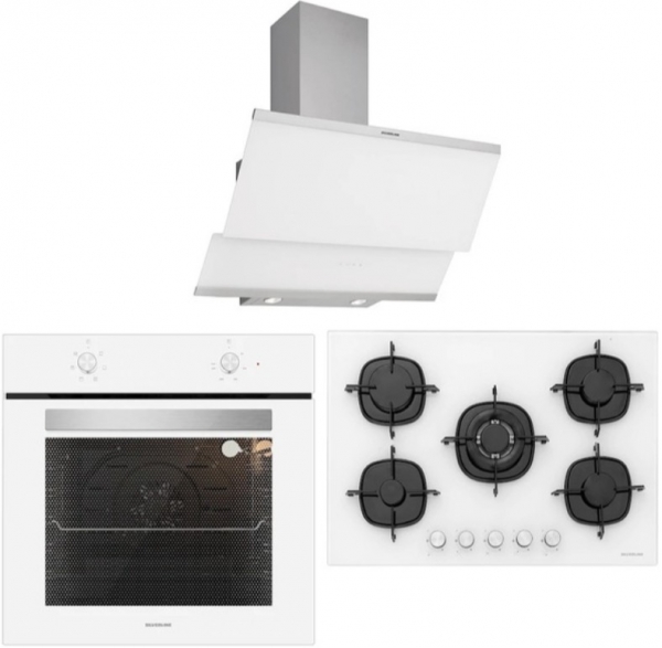Silverline Beyaz Ankastre Set CS5365W01 + BO6501W01 + 3420 Classy 60