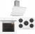 Silverline Beyaz Ankastre Set CS5365W01 + BO6501W01 + 3420 Classy 60