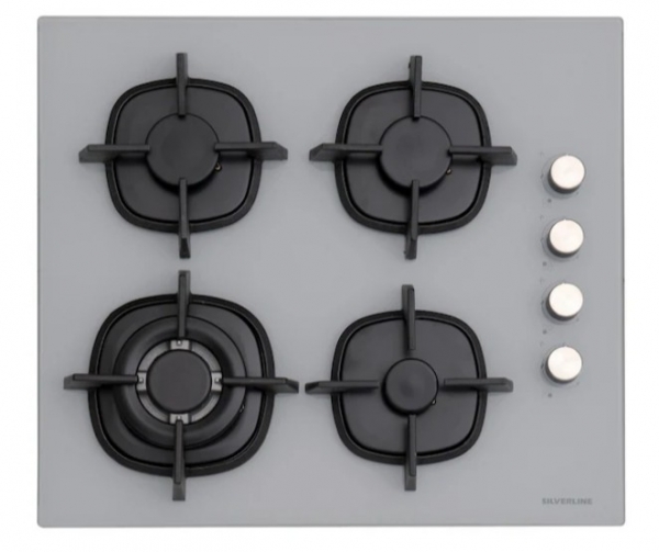 Silverline Gri Ankastre Set CS5429S01 + BO6503S01 + 3457 Soho 60