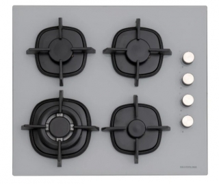 Silverline Gri Ankastre Set CS5429S01 + BO6503S01 + 3457 Soho 60