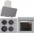 Silverline Gri Ankastre Set CS5429S01 + BO6503S01 + 3457 Soho 60