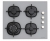 Silverline Gri Ankastre Set CS5429S01 + BO6503S01 + 3457 Soho 60