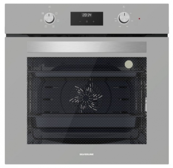 Silverline Gri Ankastre Set CS5429S01 + BO6502S02 + 3457 Soho 60