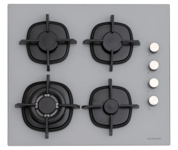 Silverline Gri Ankastre Set CS5429S01 + BO6502S02 + 3457 Soho 60