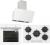 Silverline Beyaz Ankastre Set CS5365W01 + BO6501W01 + 3457 Soho