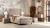 Evline Lior 200x200 Baza+Başlık+Yatak Seti