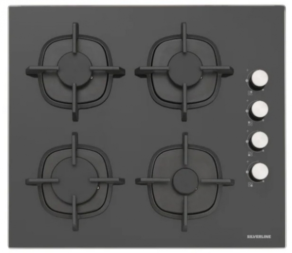 Silverline Siyah Ankastre Set CS5343B01 + BO6504B01 + 3457.6.110.02 Soho