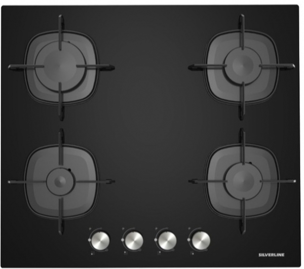 Silverline Siyah Ankastre Set CS5623B01 + BO65E1B01 + 3457.6.110.02 Soho
