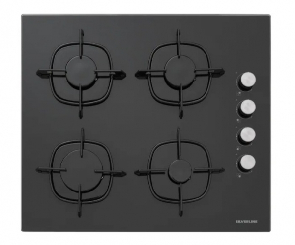 Silverline siyah Ankastre Set CS5335B01 + BO6502B02 + 3457.6.110.02 Soho