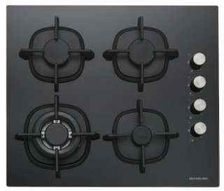 Silverline Siyah Ankastre Set CS5429B01 + BO65E1B01 + 3490 Oslo