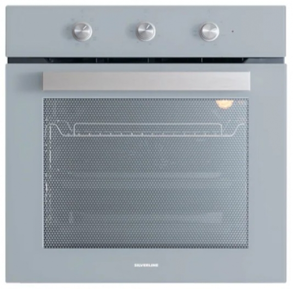 Silverline Gri Ankastre Set CS5343S01 + BO6503S01 + 3457 Soho