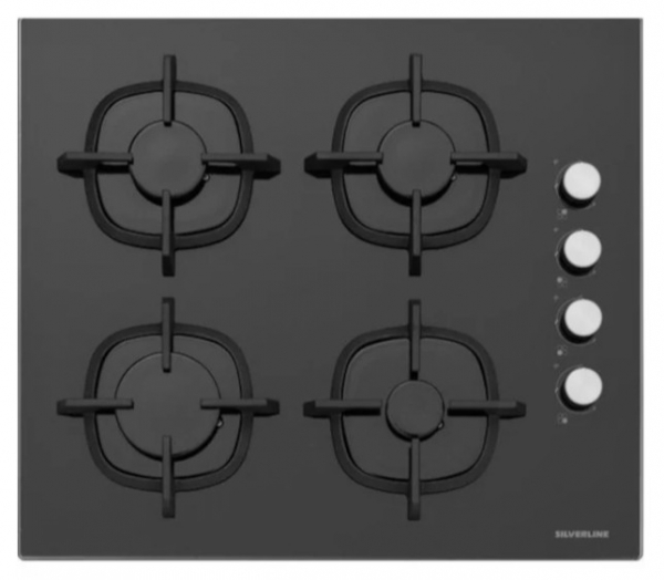 Silverline Siyah Ankastre Set CS5343B01 + BO6503B01 + 3457.6.110.02 Soho