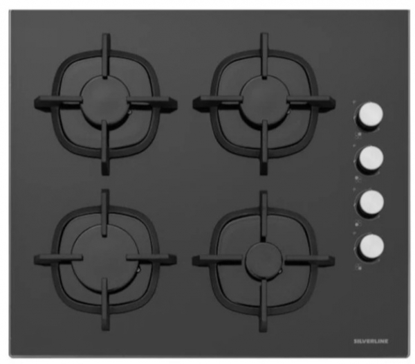 Silverline Siyah Ankastre Set CS5343B01 + BO6502B02 + 3457.6.110.02 Soho