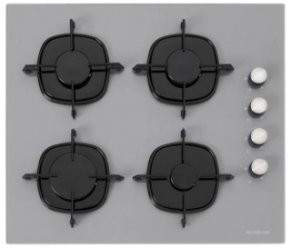 Silverline Gri Ankastre Set CS5335S01 + BO6504S01 + 3457 Soho