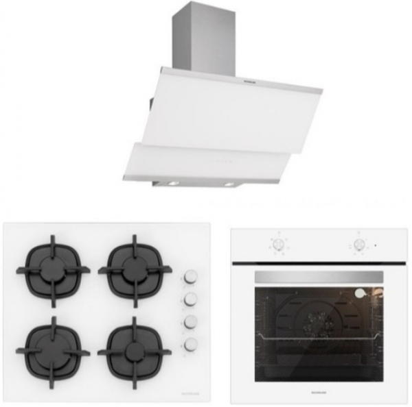 Silverline Beyaz Ankastre Set CS5343W01 + BO6501W01 + 3420 Classy 60