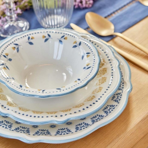 Bella Maison Mabel Stoneware 24 Parça Yemek Takımı