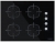 Silverline Siyah Ankastre Set CS5610B01 + BO65E1B01 + 3457.6.110.02 Soho