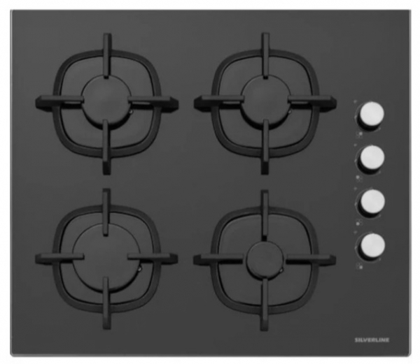 Silverline Siyah Ankastre Set CS5343B01 + BO6501B01 + 3457.6.110.02 Soho