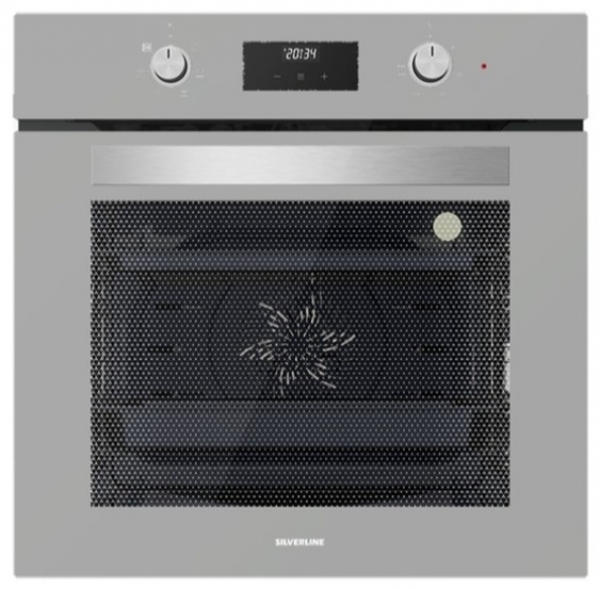 Silverline Gri Ankastre Set CS5335S01 + BO6502S02 + 3457 Soho