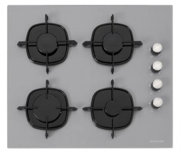 Silverline Gri Ankastre Set CS5335S01 + BO6502S02 + 3457 Soho