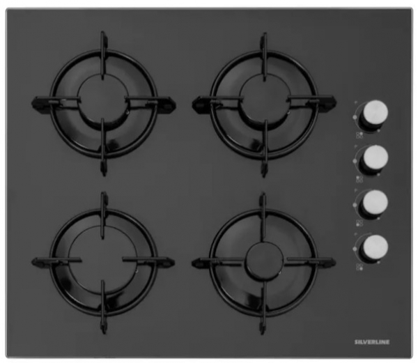 Silverline Siyah Ankastre Set CS5349B01 + BO6504B01 + 3420 Classy