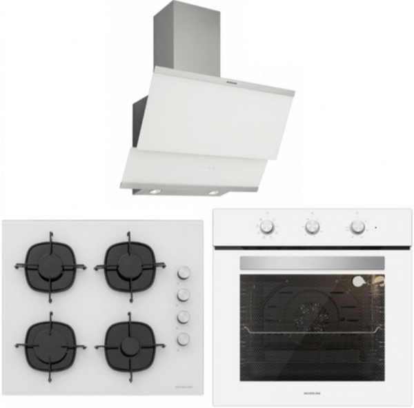 Silverline Beyaz Ankastre Set CS5335W01 + BO6503W01 + 3420 Classy