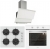 Silverline Beyaz Ankastre Set CS5335W01 + BO6503W01 + 3420 Classy