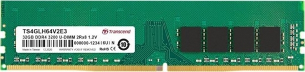 Transcend TS4GLH64V2E3 32 GB 3200 MT